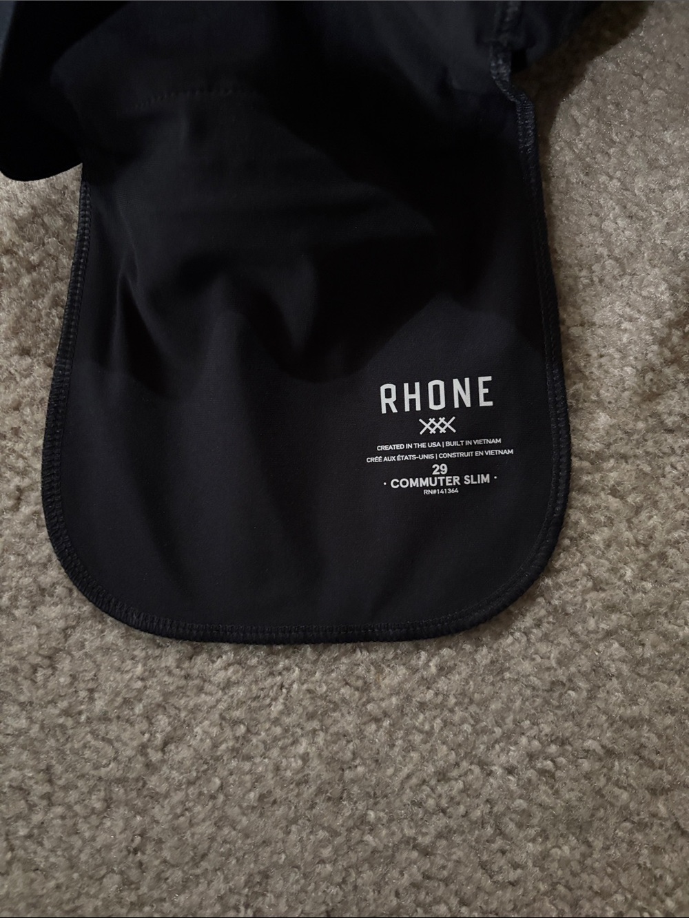 Rhone Commuter Men's Pants, Slim. - Picture 5 of 6